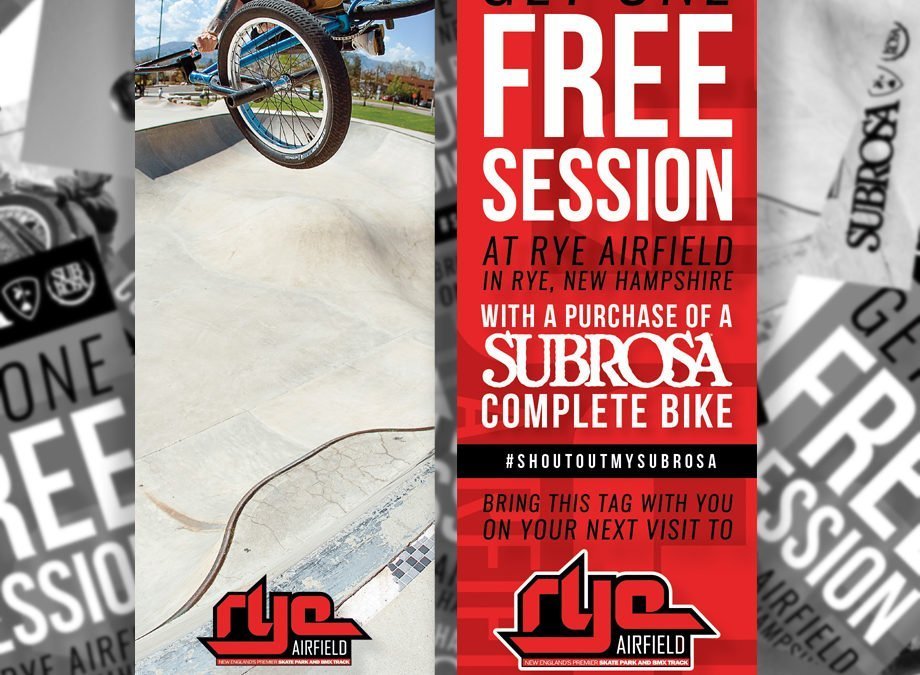 FREE SESSION AT RYE AIRFIELD!