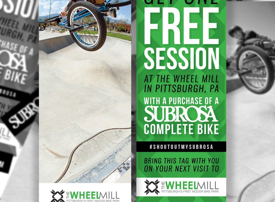 Free Session at The Wheel Mill!